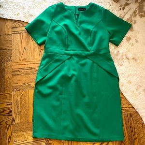 Elloqui Work Dress - Super Flattering Curvy Cut